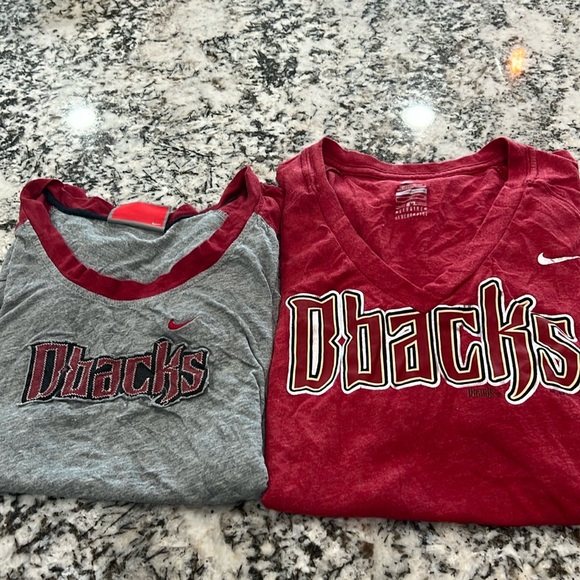 Nike Tops - Nike Arizona Diamondbacks Baseball MLB Shirt Womens Vintage Dbacks Boys Bundle
